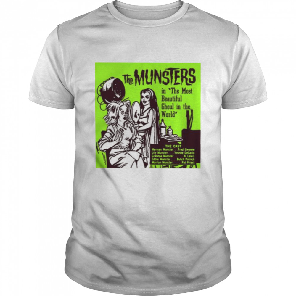 Green Neon Art The Munsters shirt Classic Men's T-shirt