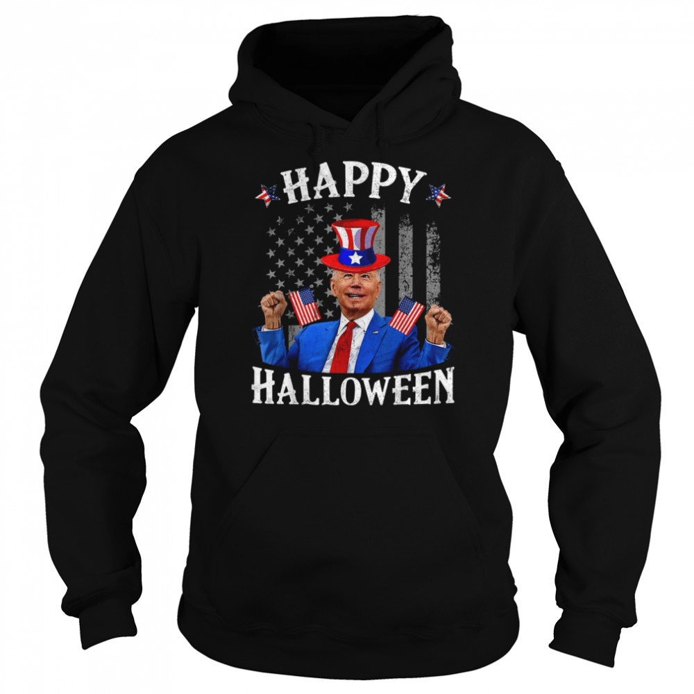 Happy Halloween Confused 4th Of July 2022 shirt Unisex Hoodie