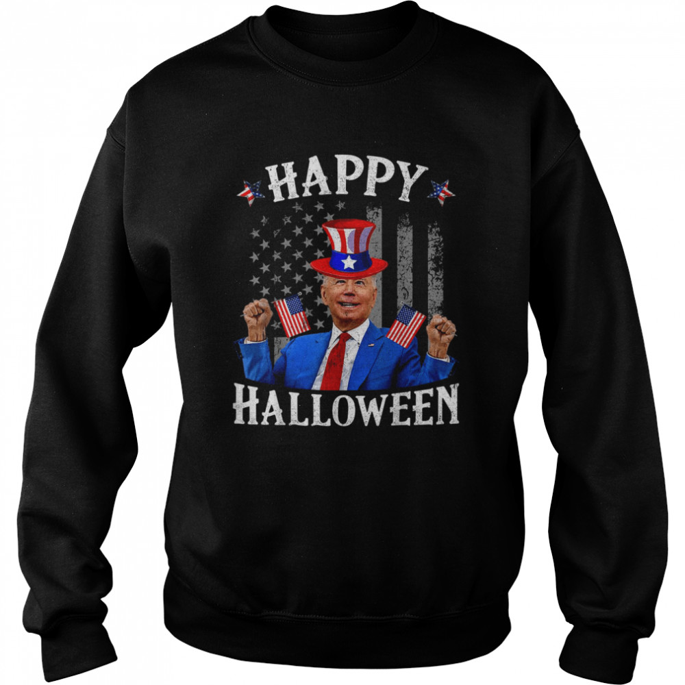 Happy Halloween Confused 4th Of July 2022 shirt Unisex Sweatshirt