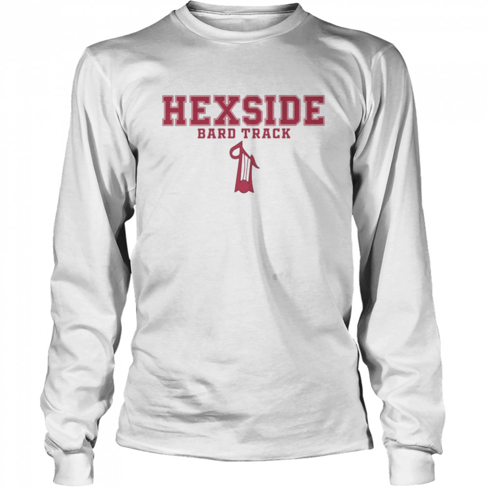 Hexside Bard Track Red Logo shirt Long Sleeved T-shirt