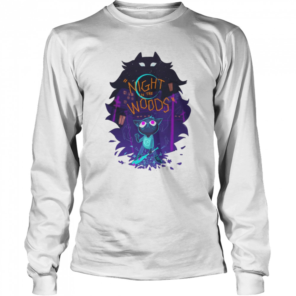 Iconic Graphic Night In The Woods shirt Long Sleeved T-shirt