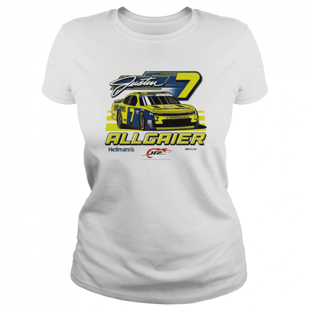 Justin Allgaier 7 Hellmann’s Darlington shirt Classic Women's T-shirt