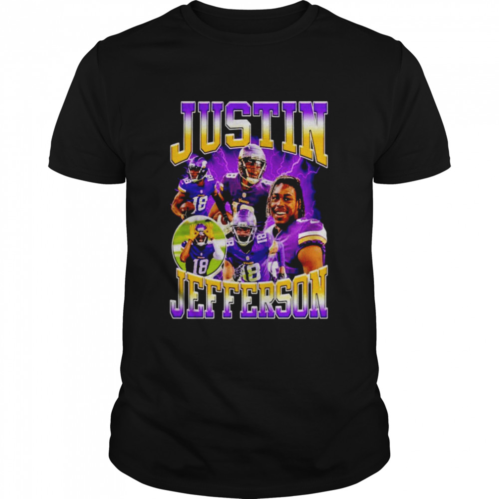 Justin Jefferson Minnesota Vikings NFL Football shirt