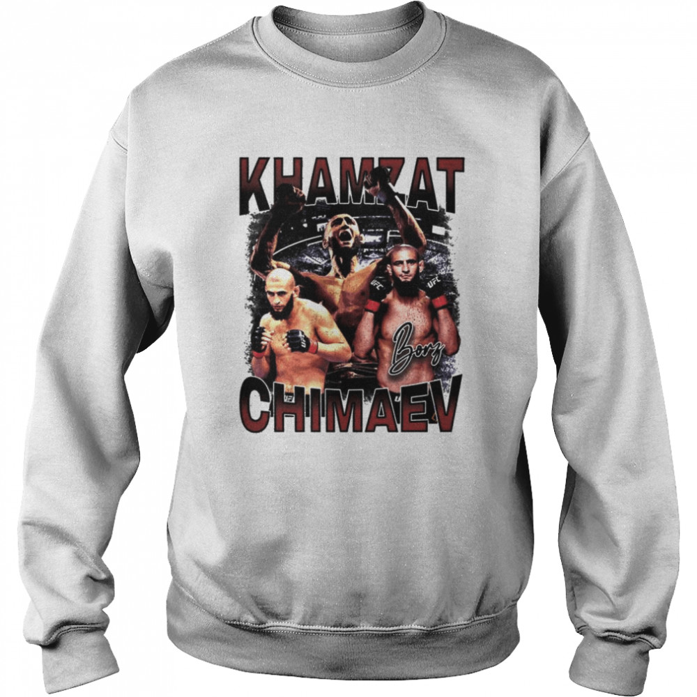 Khamzat Chimaev Retro shirt Unisex Sweatshirt