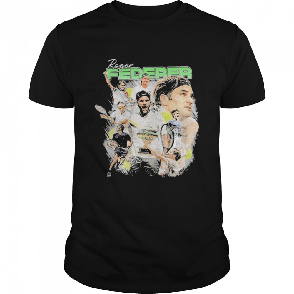 Legend Tenis Roger Federer Retire T-Shirt