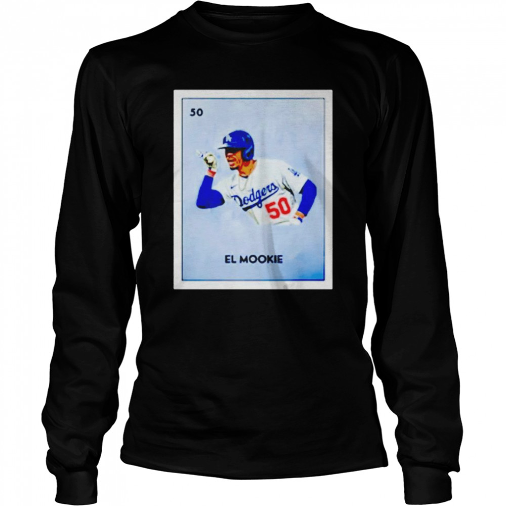 Mookie Betts Mexican Loteria shirt Long Sleeved T-shirt