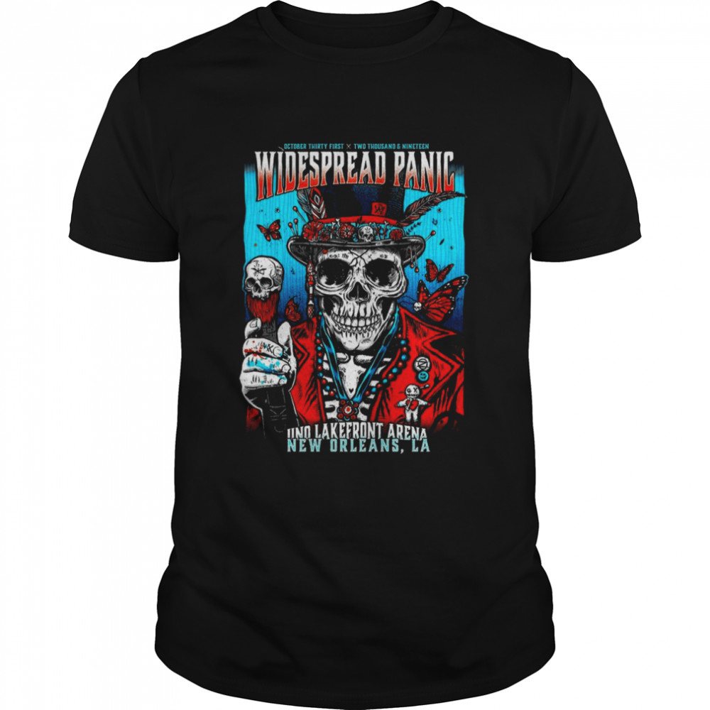 Old But Gold Grup Widespread Panic Rock Band shirt