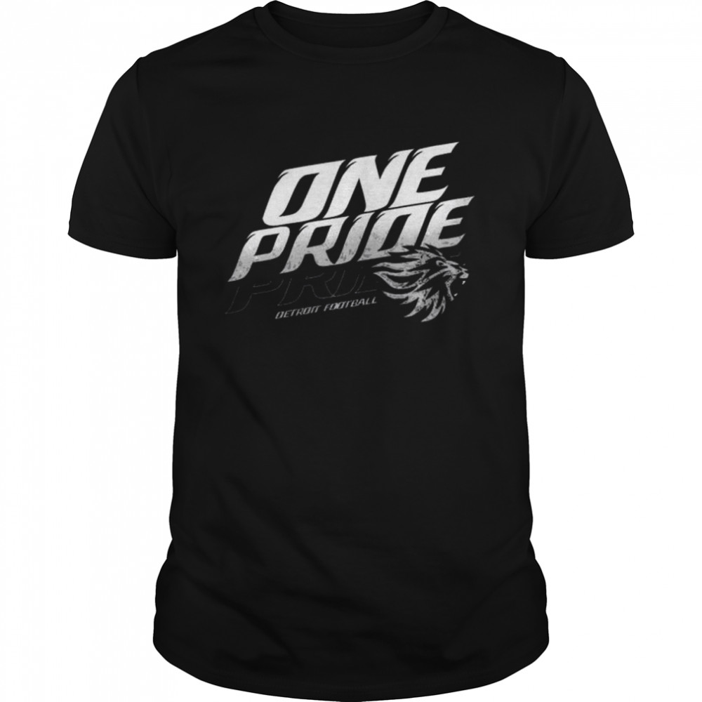 One pride detroit football 2022 shirt