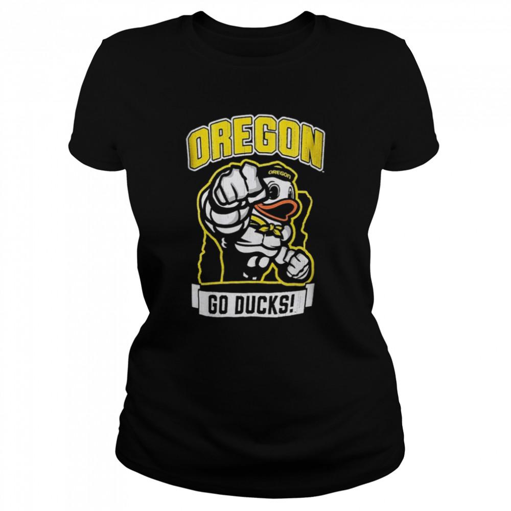 Oregon Ducks Champion Youth Strong Mascot Oregon Ducks T- Classic Women's T-shirt
