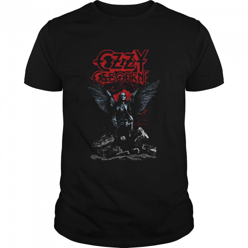 Ozzy Osbourne Black Sabbath Rock Heavy Metal  shirt Classic Men's T-shirt