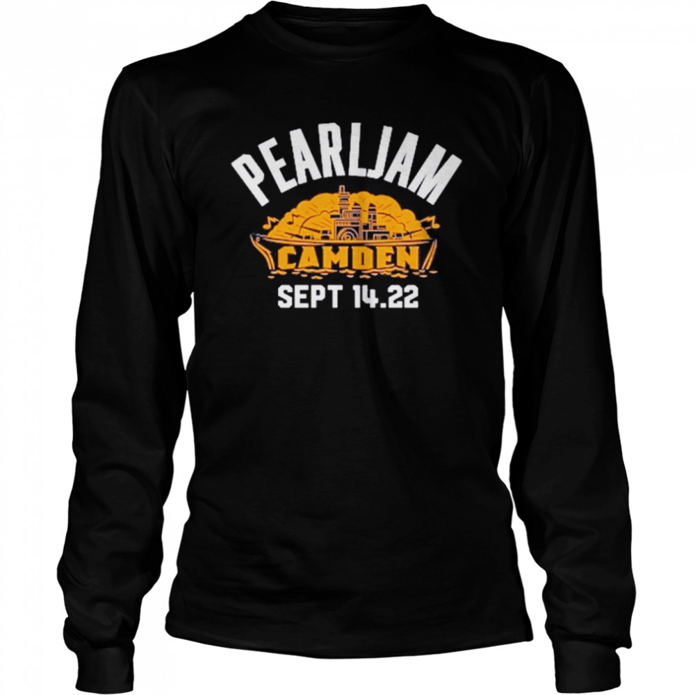 Pearljam Pearljam Camden Sept 14.22  Long Sleeved T-shirt