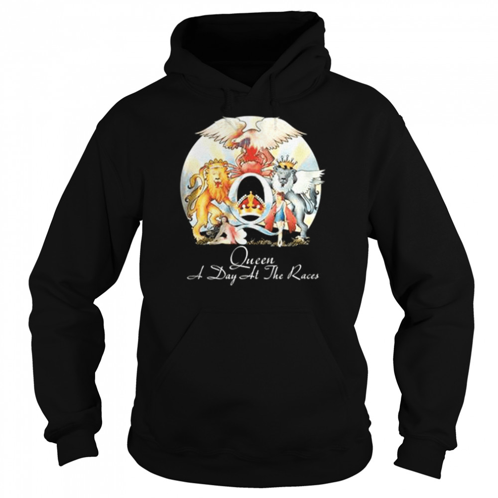 Queen A Day At The Races Freddie Mercury Rock shirt Unisex Hoodie