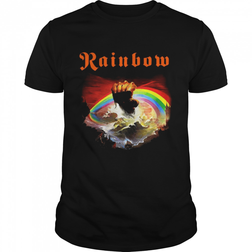 Rainbow Rising Ritchie Blackmore Rock shirt Classic Men's T-shirt