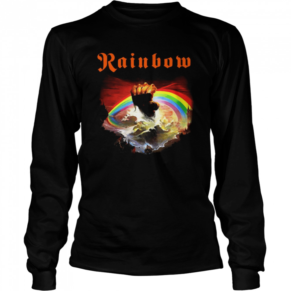 Rainbow Rising Ritchie Blackmore Rock shirt Long Sleeved T-shirt