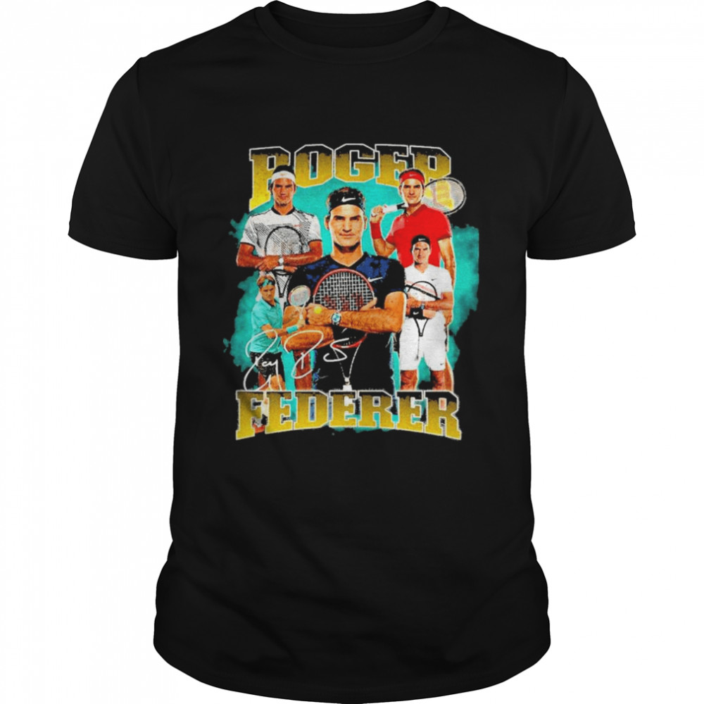 Roger Federer 1998-2022 Thanks For Memories T- Classic Men's T-shirt