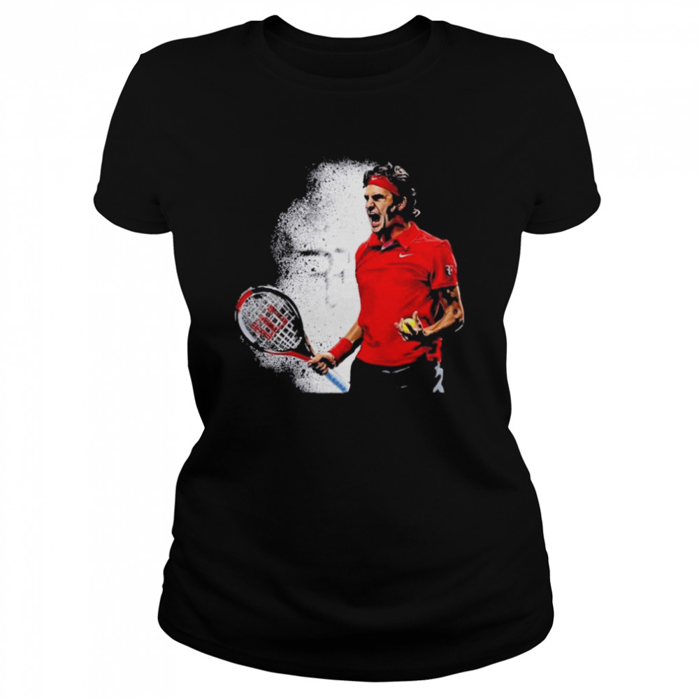 Roger Federer Retire 1998-2022 Thanks For Memories T- Classic Women's T-shirt