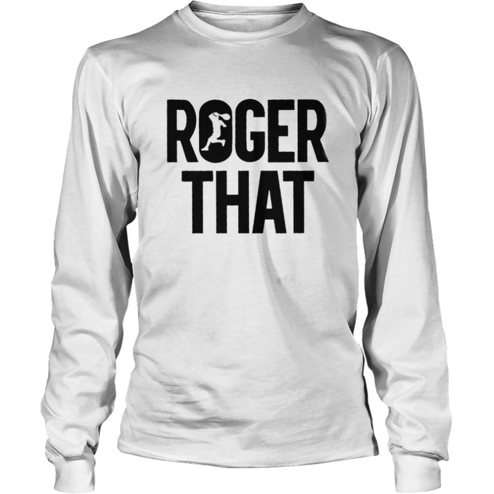 Roger Federer Retire Thanks For All The Countless Memories T- Long Sleeved T-shirt