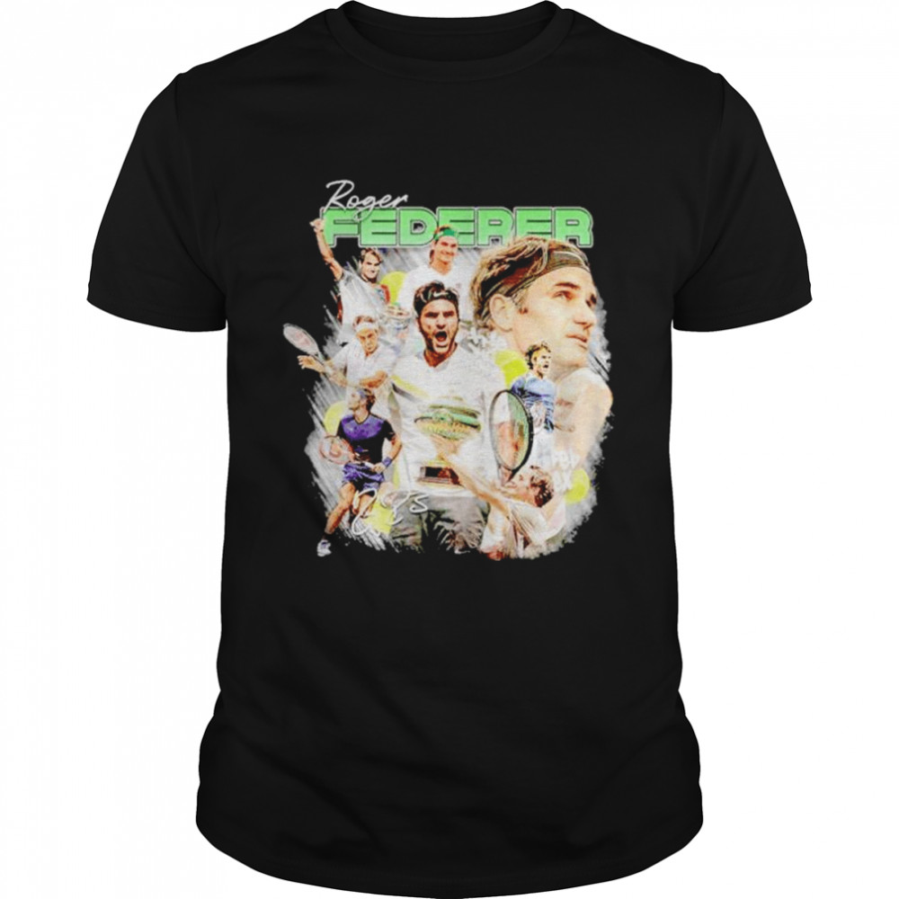 Roger Federer signature shirt