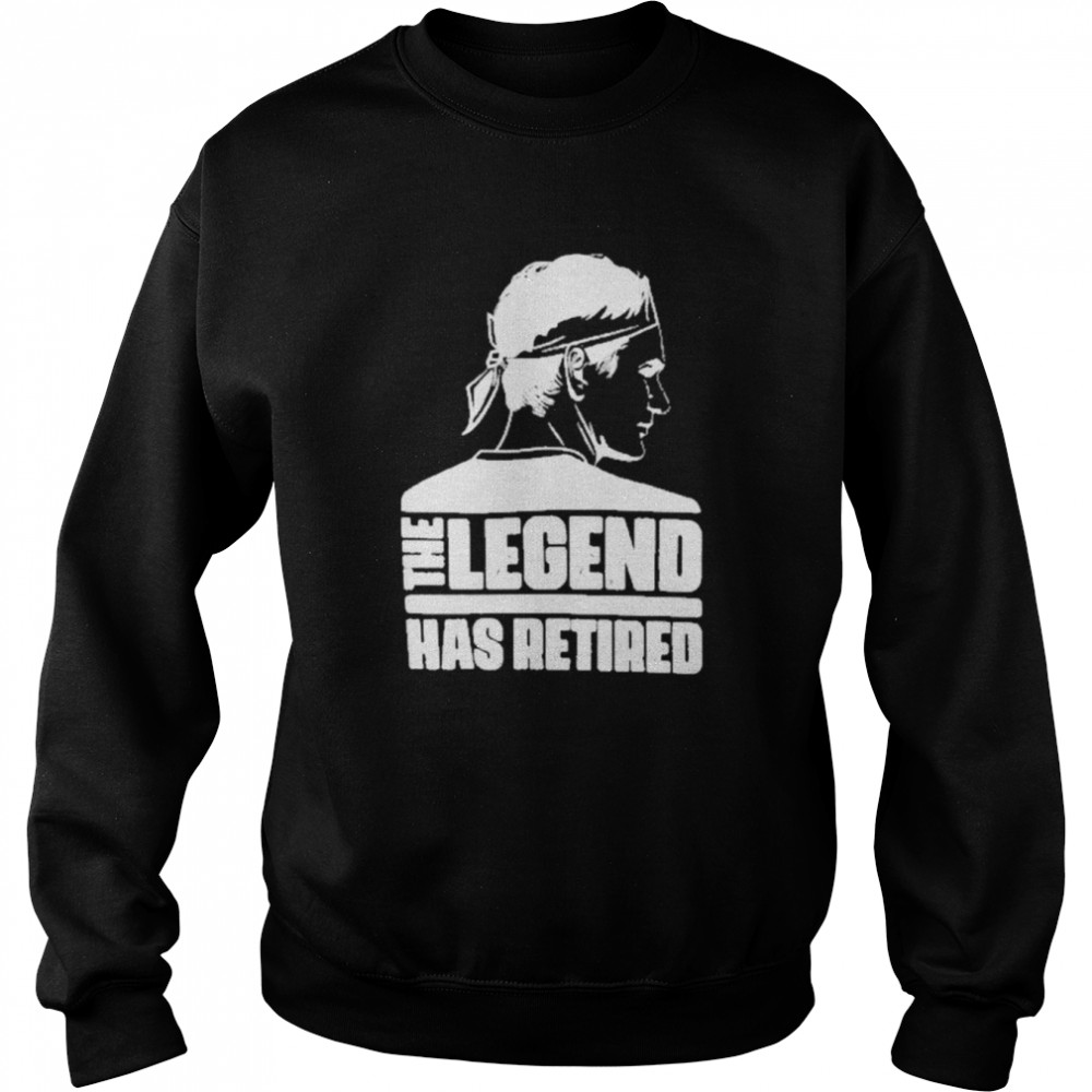 Roger Federer The Legend Has Retired T- Unisex Sweatshirt