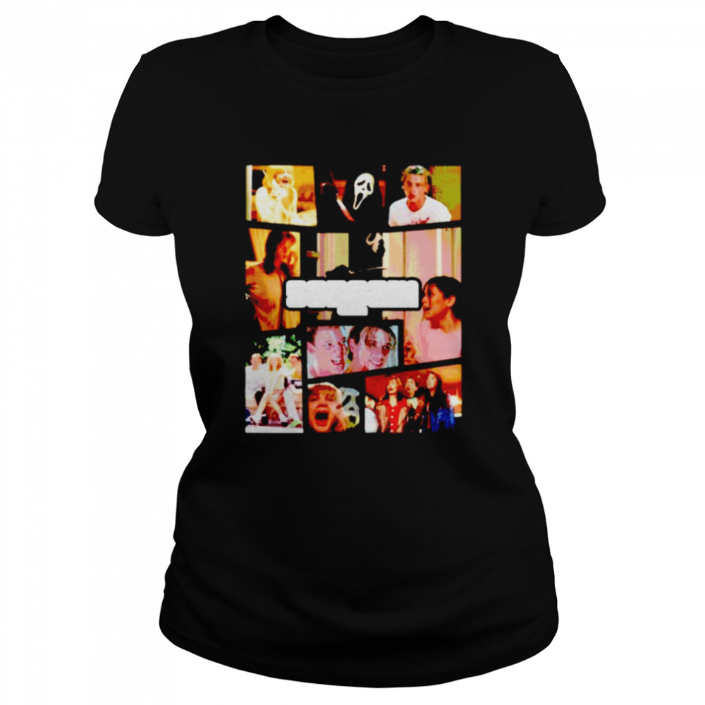 Scream Grand Theft Auto Parody shirt Classic Women's T-shirt