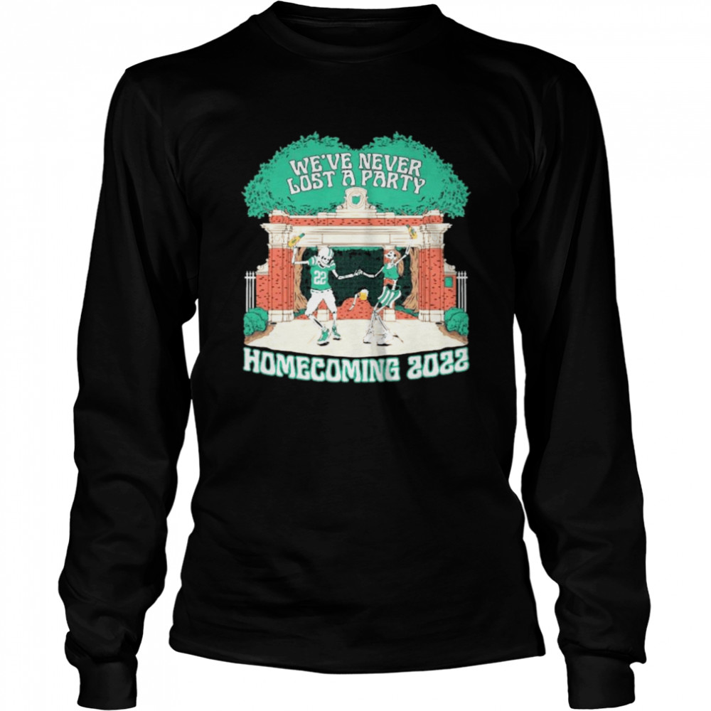 Skeletons We’ve Never Lost A Party OH Homecoming 2022  Long Sleeved T-shirt