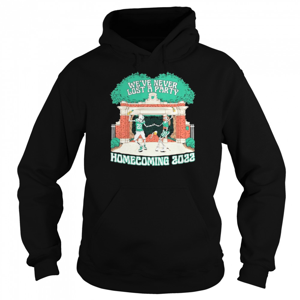 Skeletons We’ve Never Lost A Party OH Homecoming 2022  Unisex Hoodie