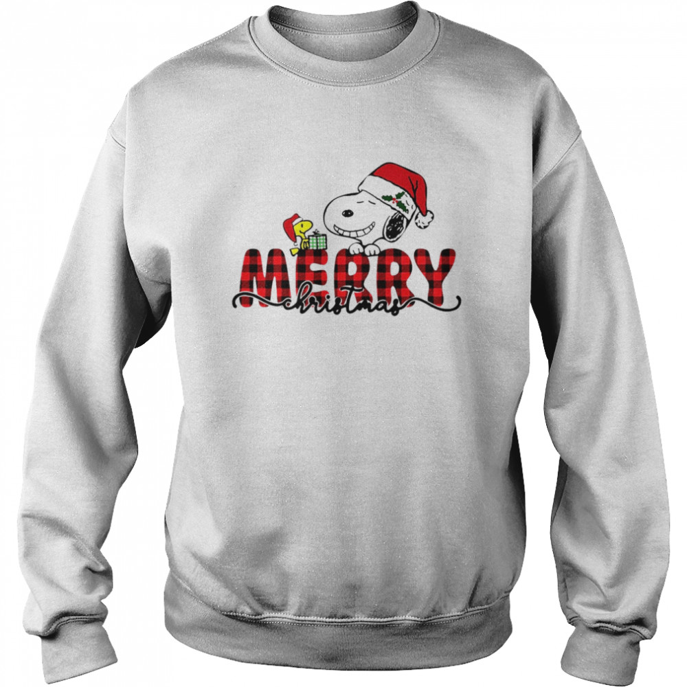 Snoopy Merry Christmas T shirt Unisex Sweatshirt