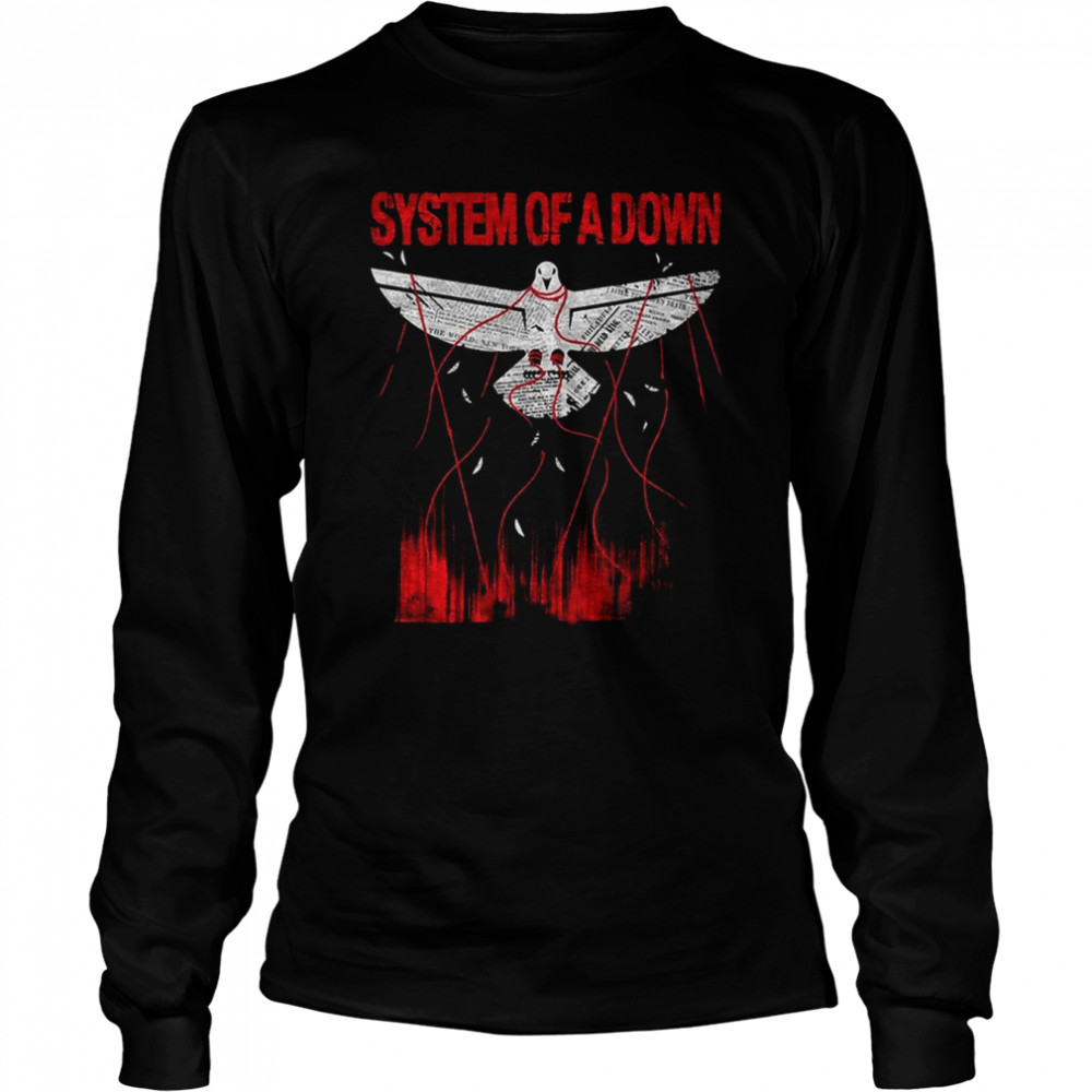 System Of A Down Capture Serj Tankian shirt Long Sleeved T-shirt