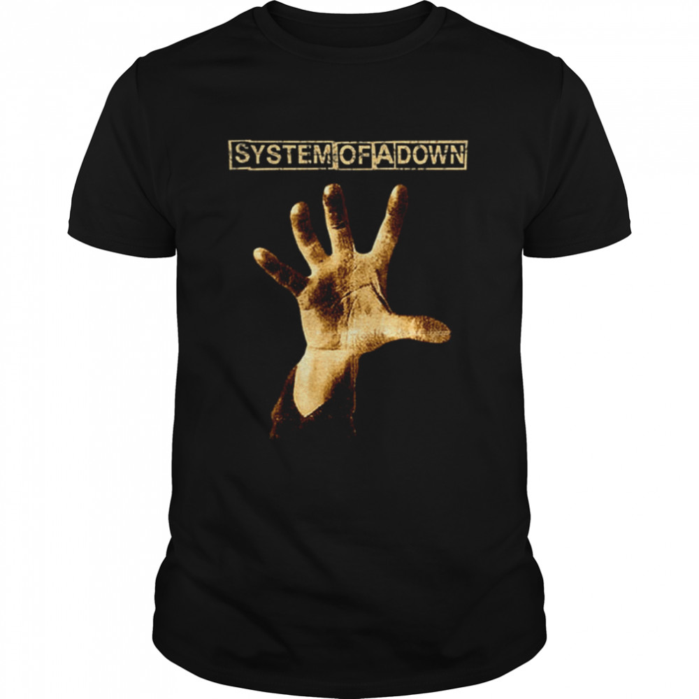 System Of A Down Hand Heavy Metal Rock shirt Classic Men's T-shirt