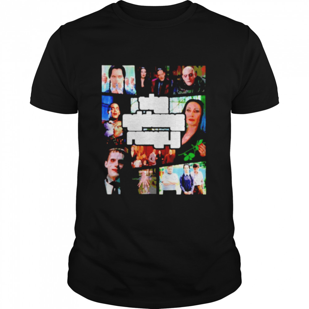 The Addams Family Grand Theft Auto Parody shirt Classic Men's T-shirt