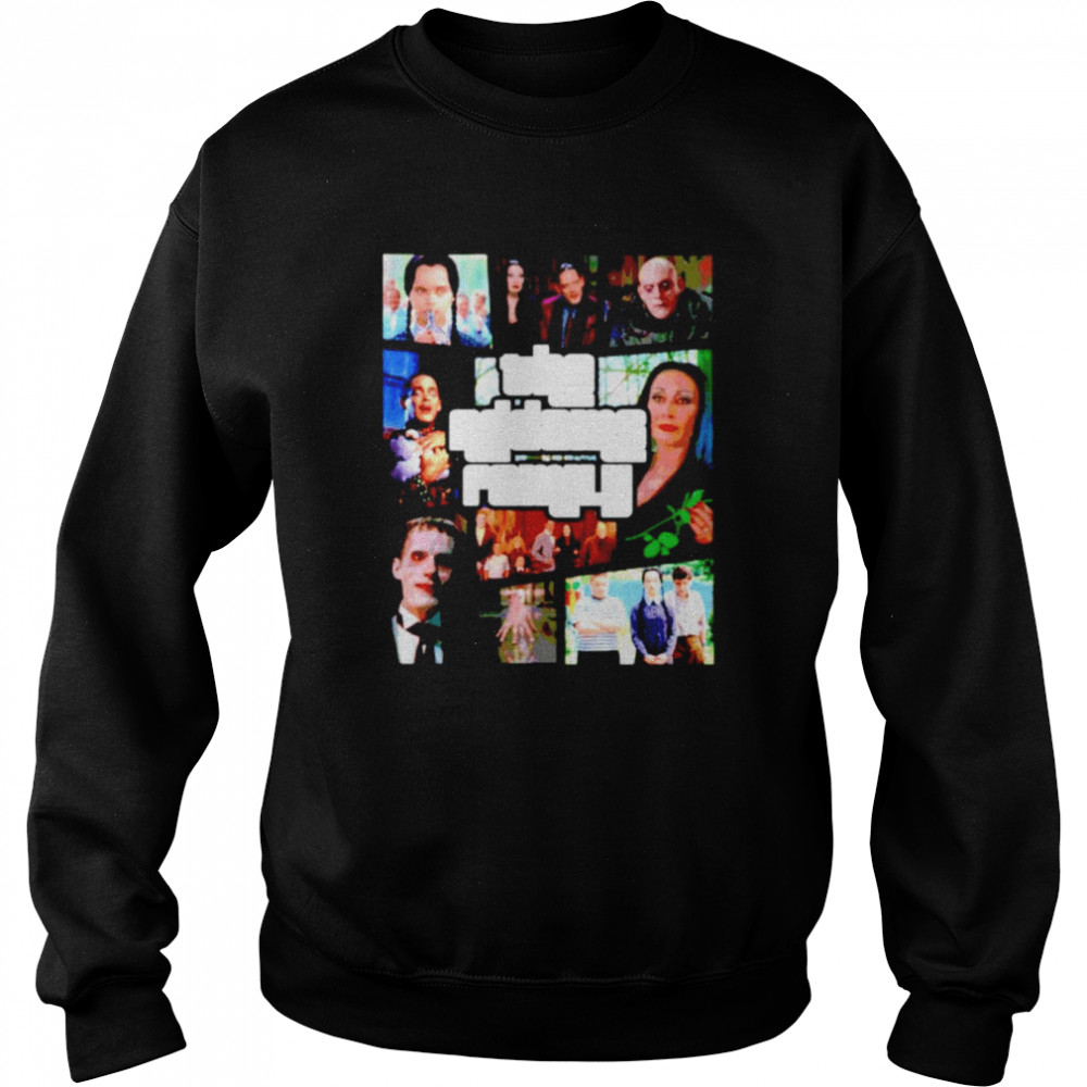 The Addams Family Grand Theft Auto Parody shirt Unisex Sweatshirt