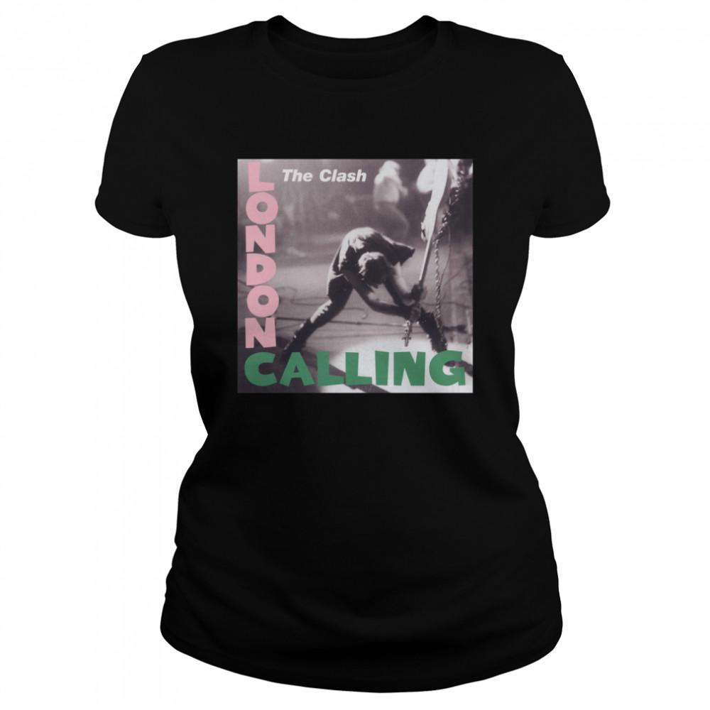 The Clash London Calling Joe Strummer Rock shirt Classic Women's T-shirt