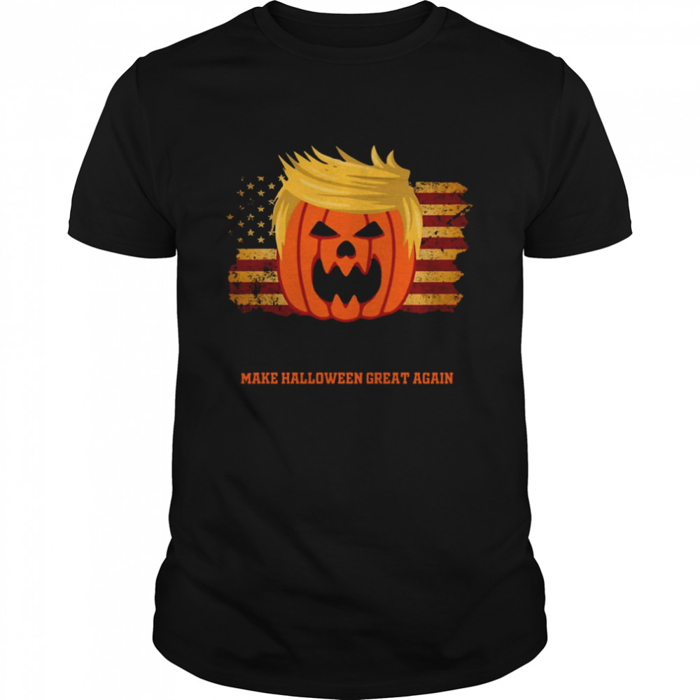Trumpkin Make Halloween Great Again Trump Halloween Shirt