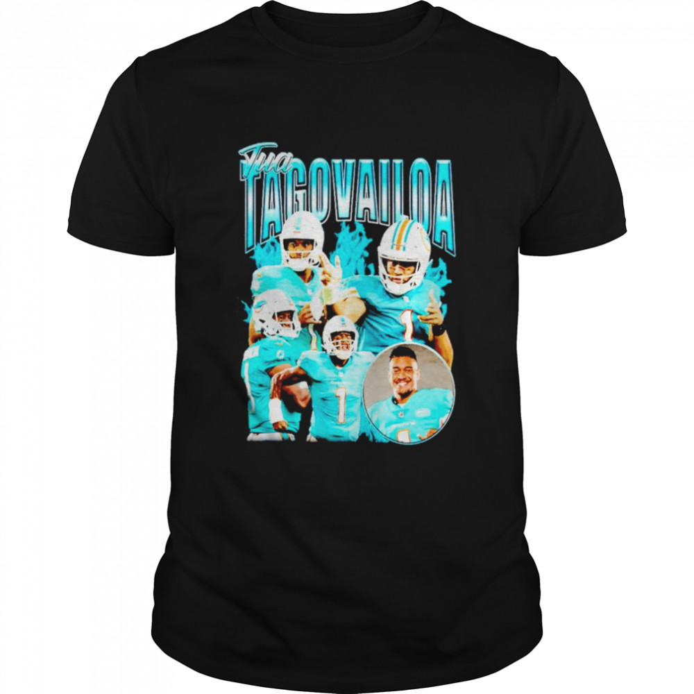 Tua Tagovailoa Miami Dolphins NFL Football shirt Classic Men's T-shirt