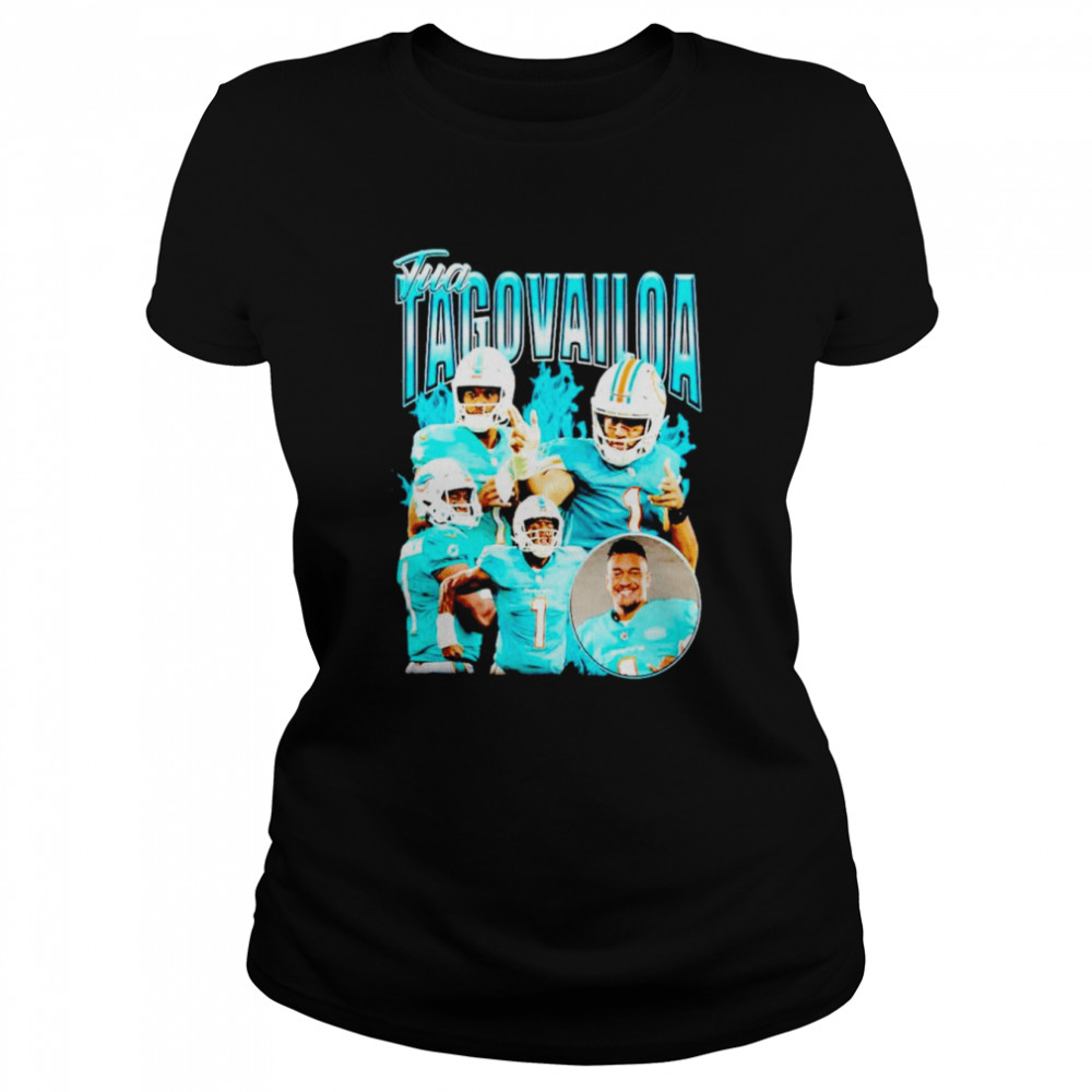 Tua Tagovailoa Miami Dolphins NFL Football shirt Classic Women's T-shirt