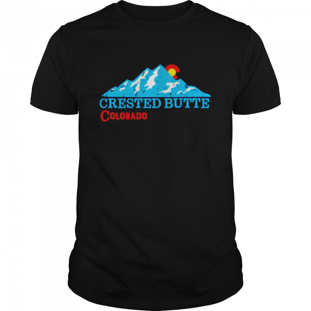 Vintage Retro Crested Butte Colorado shirt