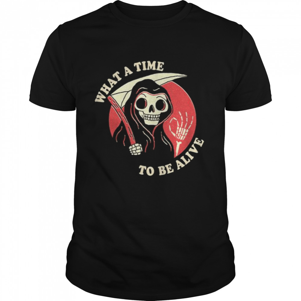 What A Time To Be Alive Halloween shirt Classic Men's T-shirt