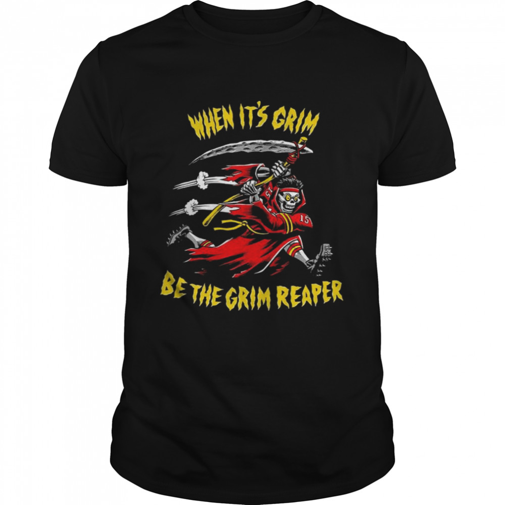 When It’s Grim Be The Grim Reaper Reaper Run Halloween shirt
