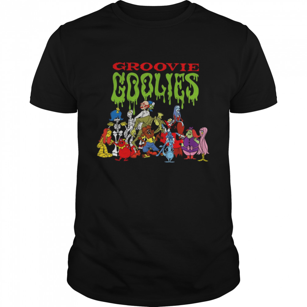 All Characters In Groovie Ghoulies shirt
