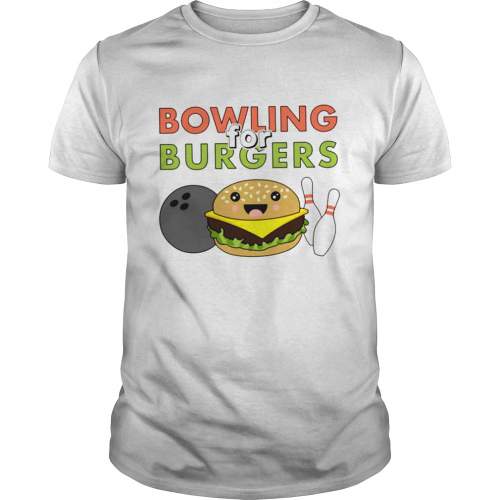 Animated Design Bowling For Burgers shirt