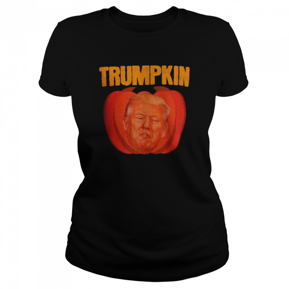 Anti Trump Horror American Story Zombie Funny Trump Halloween T-s Classic Women's T-shirt