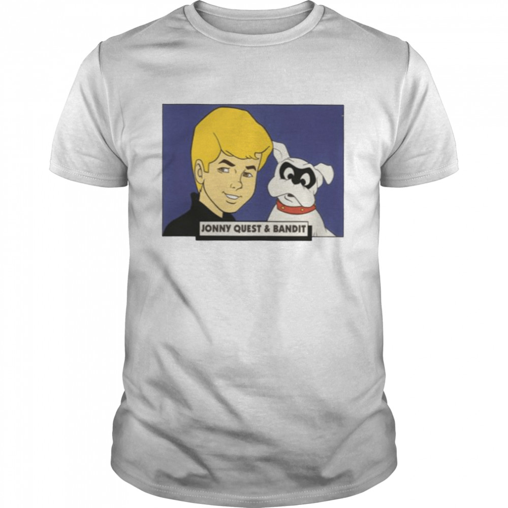 Bandit Dog And Jonny Quest shirt Classic Men's T-shirt