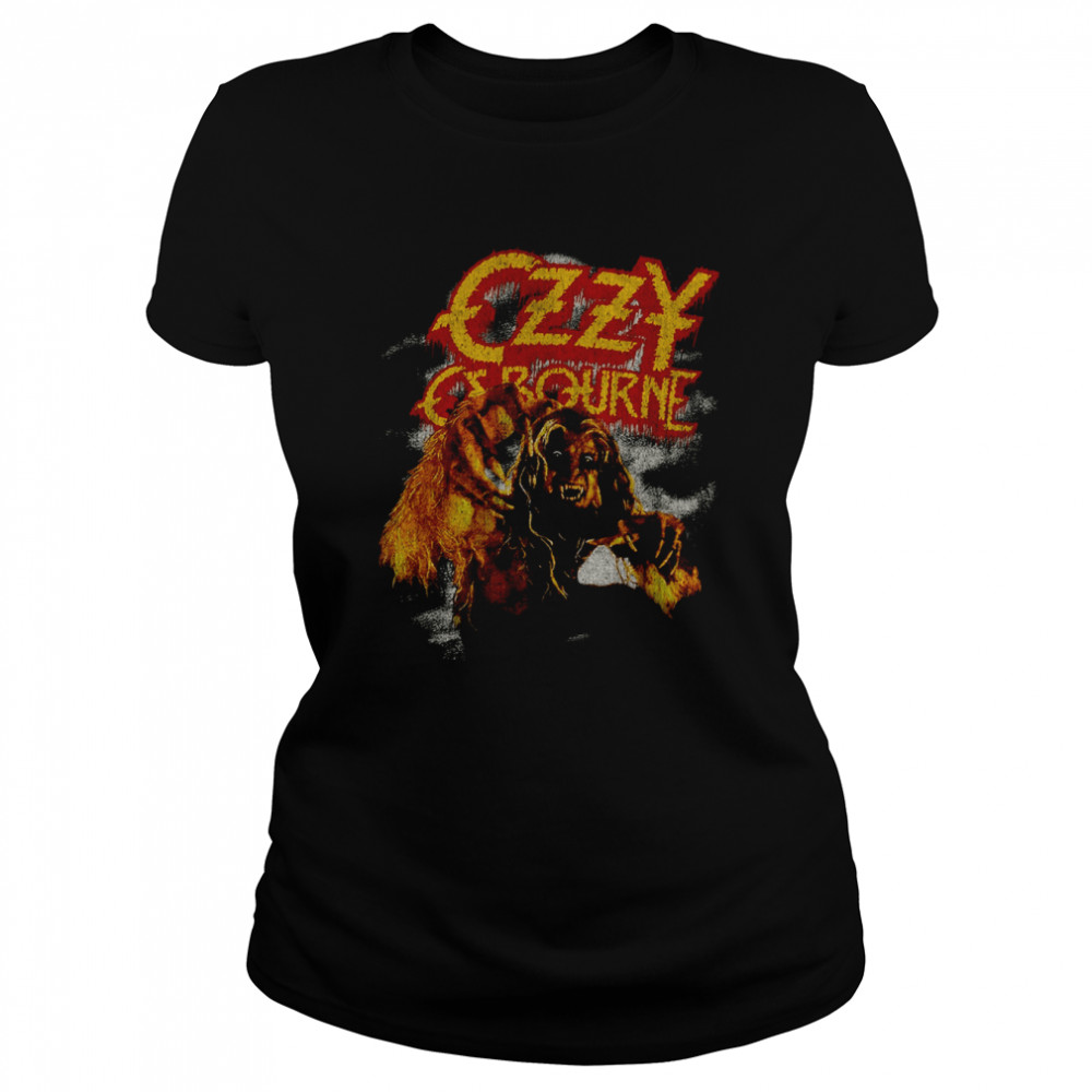 Bark At The Moon Blizzard Of Ozz Iconic Ozzy Osbourne shirt Classic Women's T-shirt