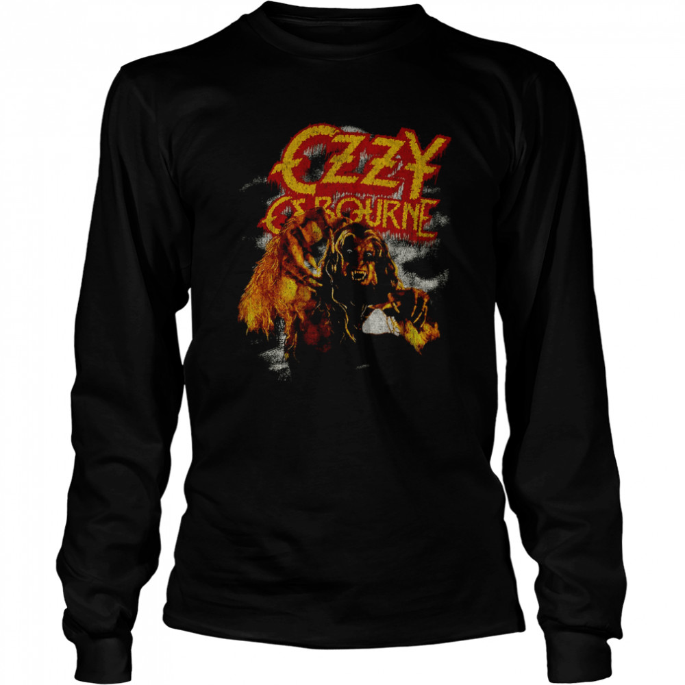 Bark At The Moon Blizzard Of Ozz Iconic Ozzy Osbourne shirt Long Sleeved T-shirt