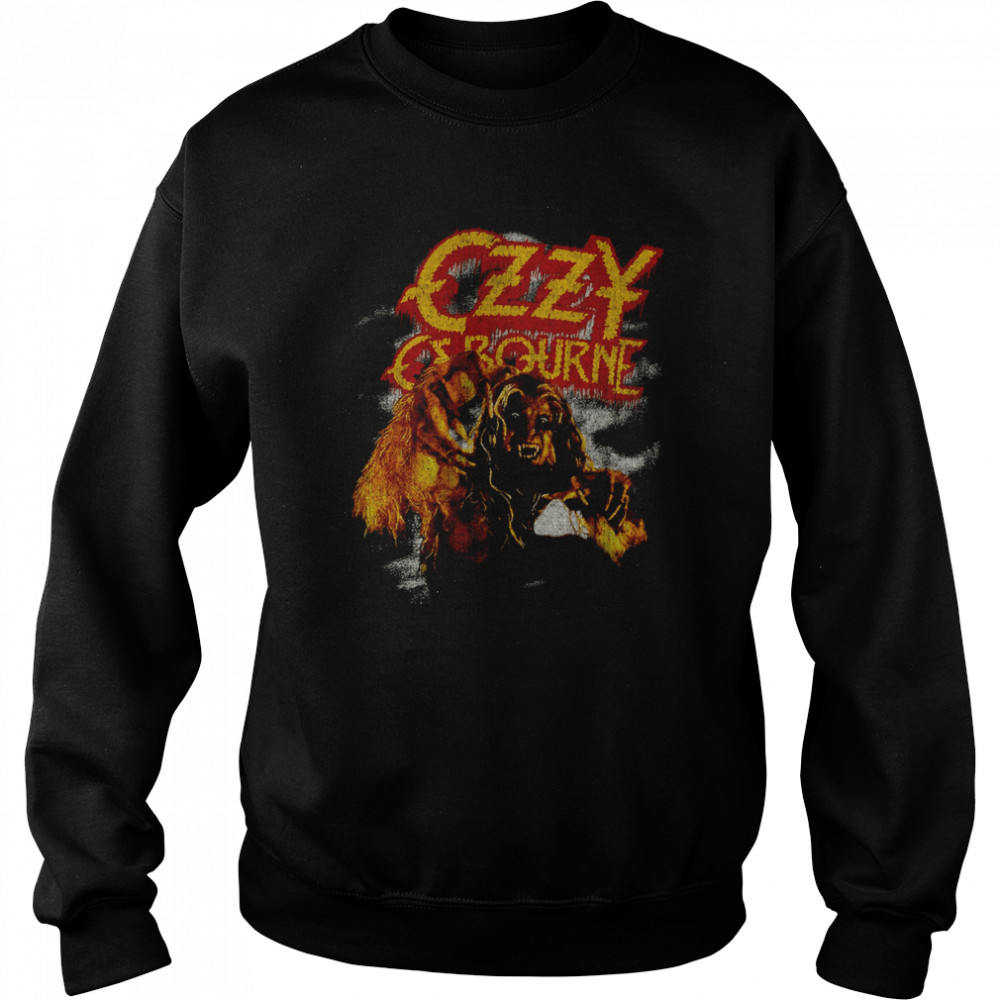 Bark At The Moon Blizzard Of Ozz Iconic Ozzy Osbourne shirt Unisex Sweatshirt