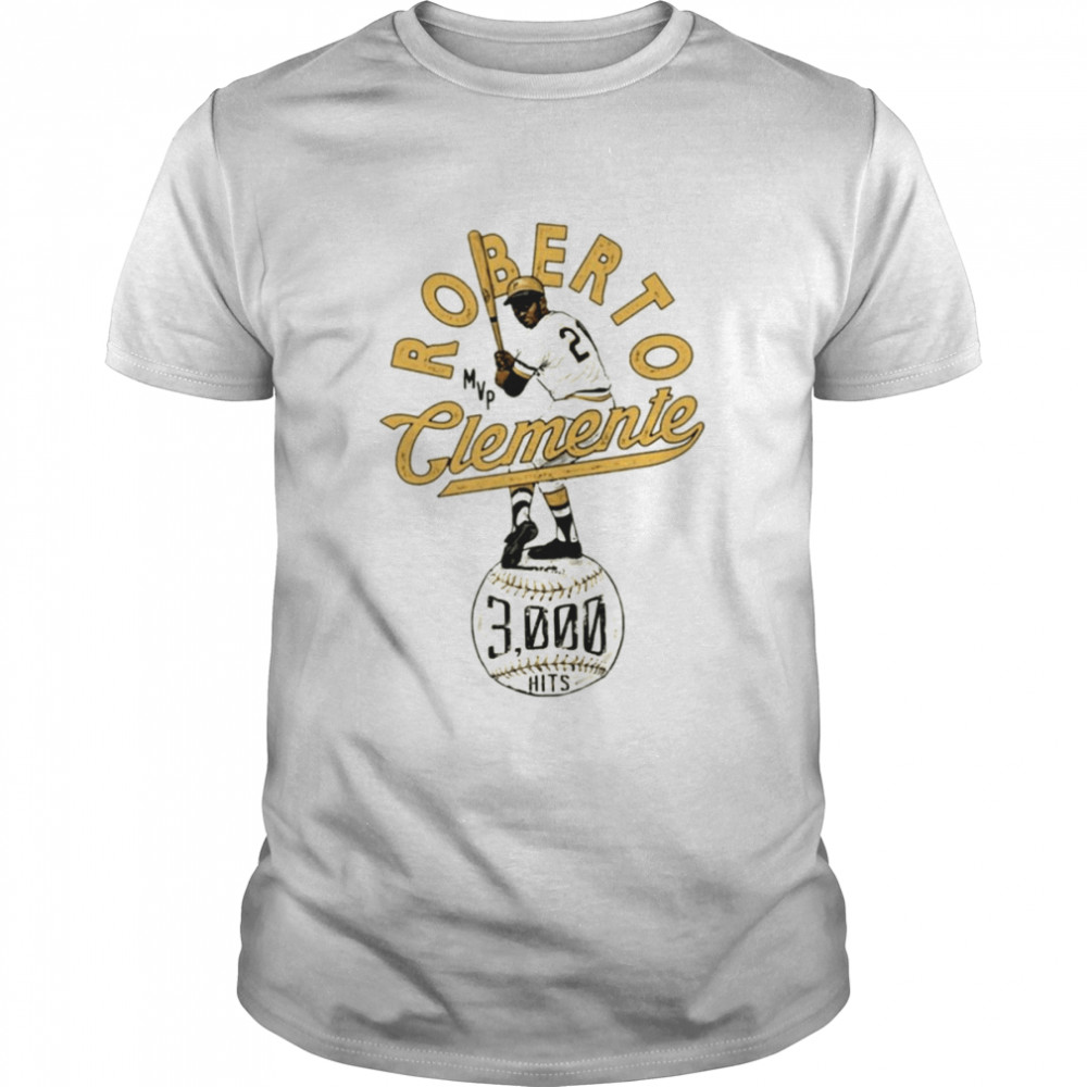 Baseball Player Roberto Clemente 4ncil Pittsburgh shirt Classic Men's T-shirt
