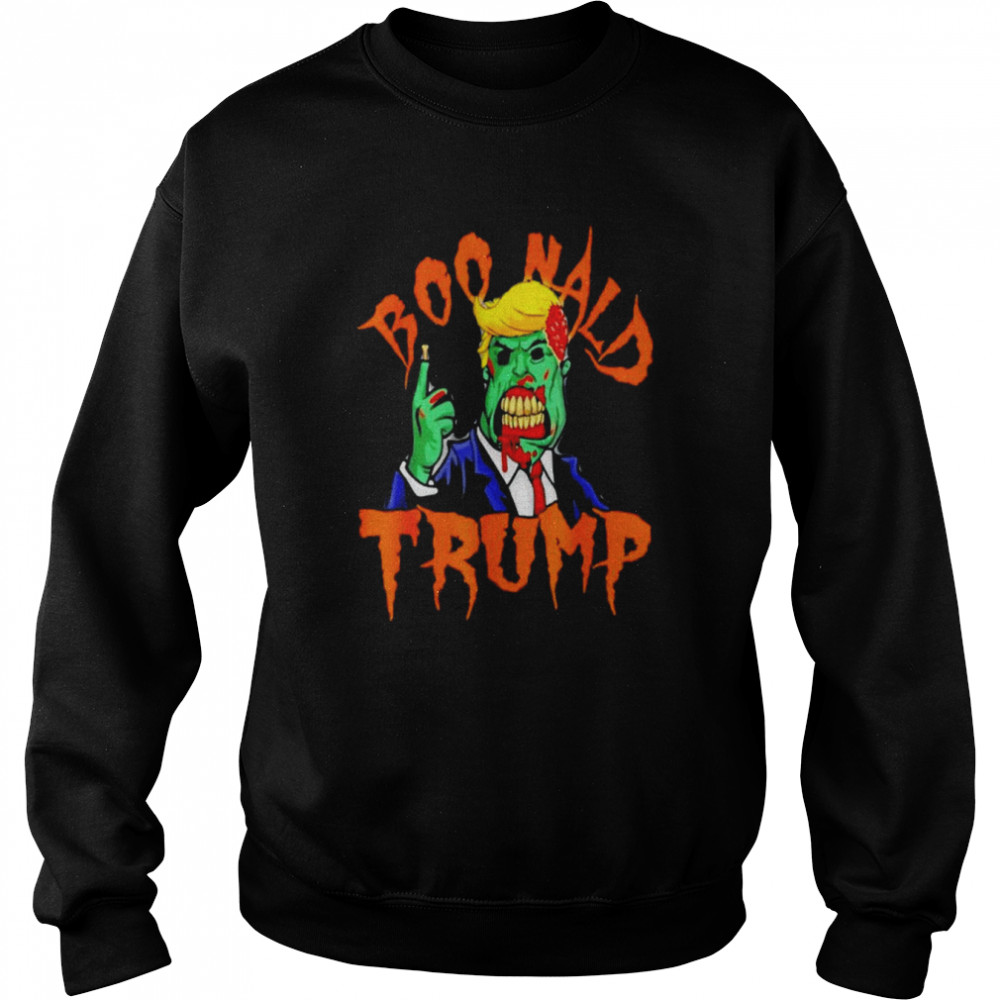 Boo Donald Trump Halloween T- Unisex Sweatshirt