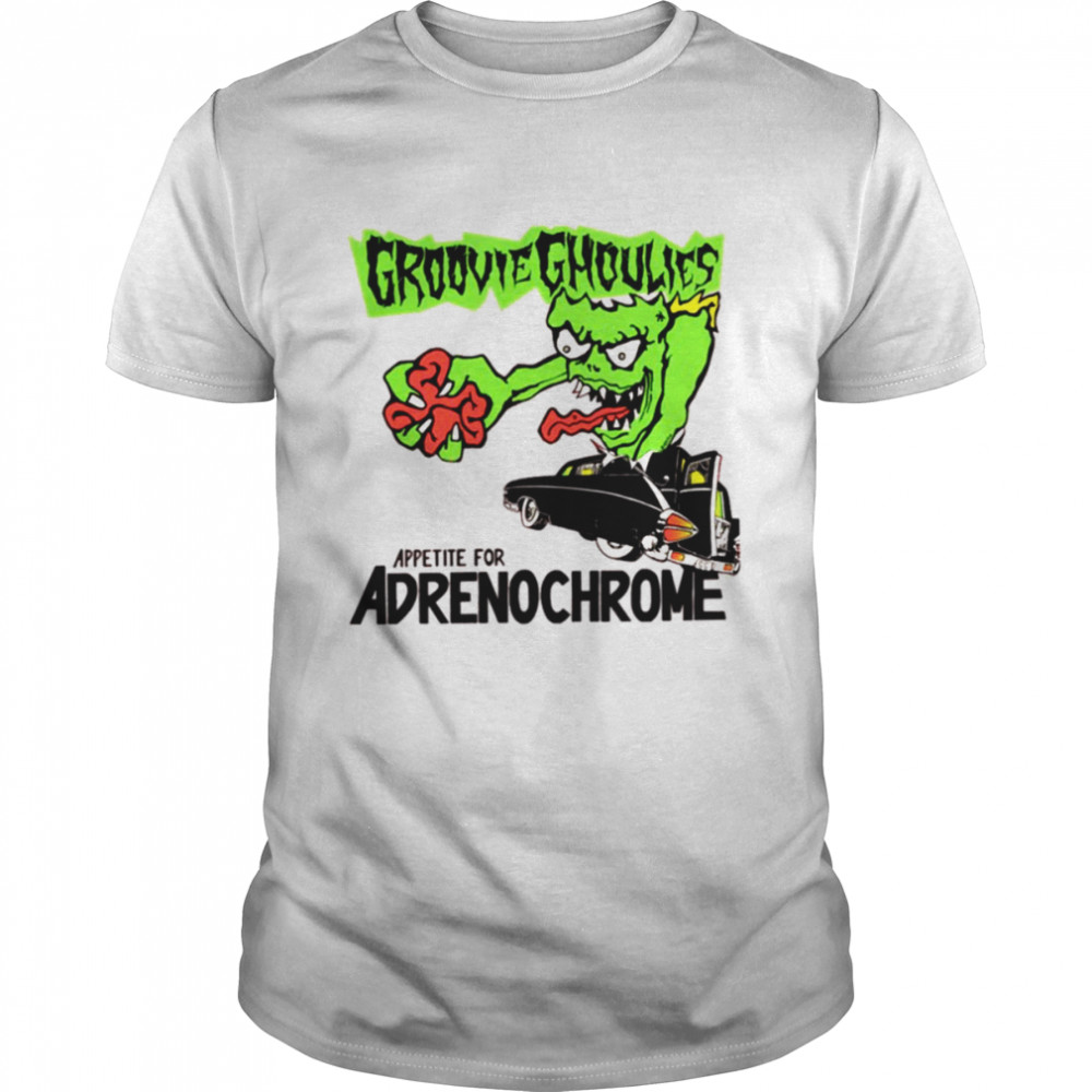 Cartoon Adrenochrome Groovie Goulies shirt