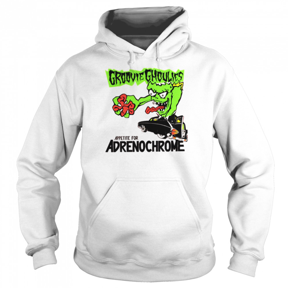 Cartoon Adrenochrome Groovie Goulies shirt Unisex Hoodie