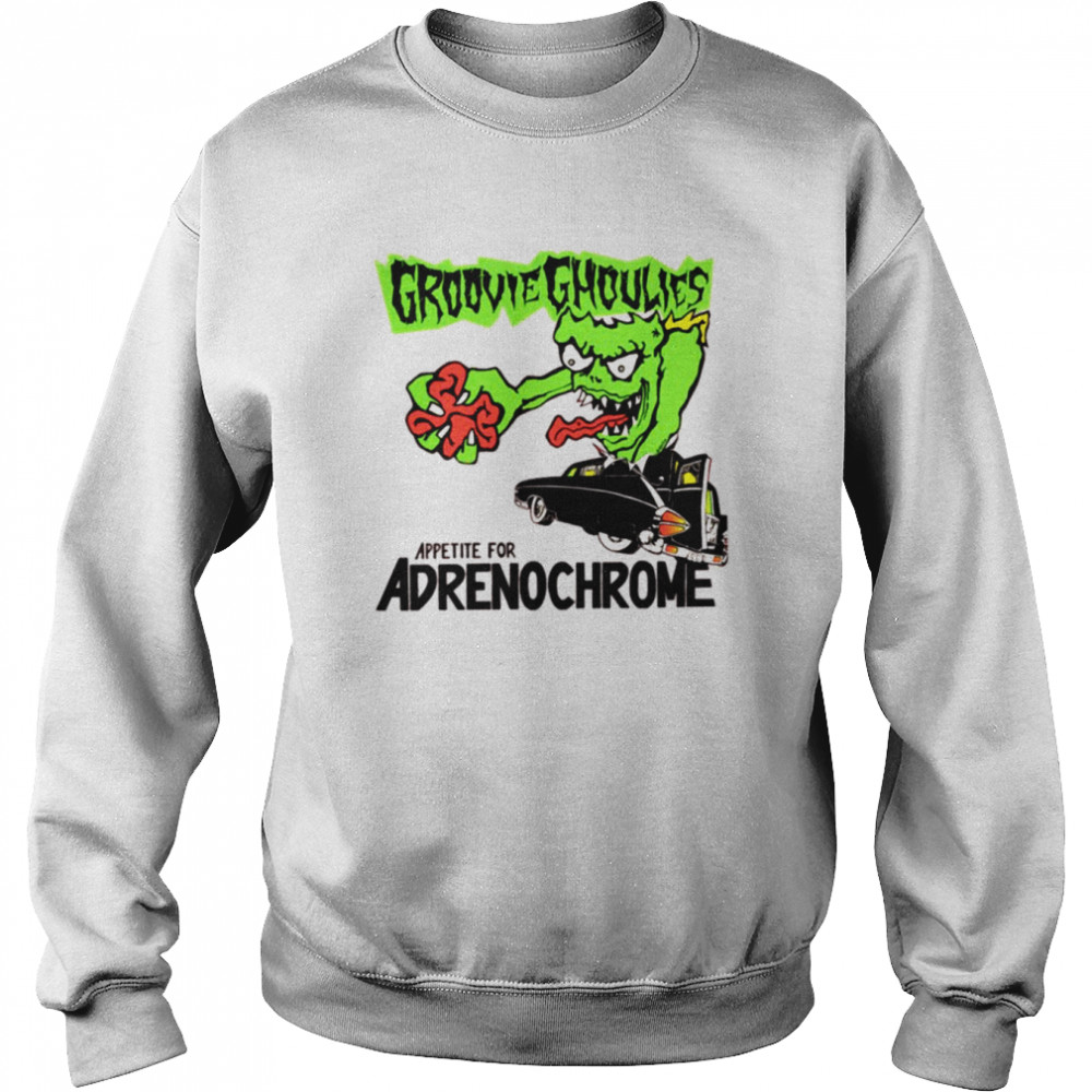 Cartoon Adrenochrome Groovie Goulies shirt Unisex Sweatshirt